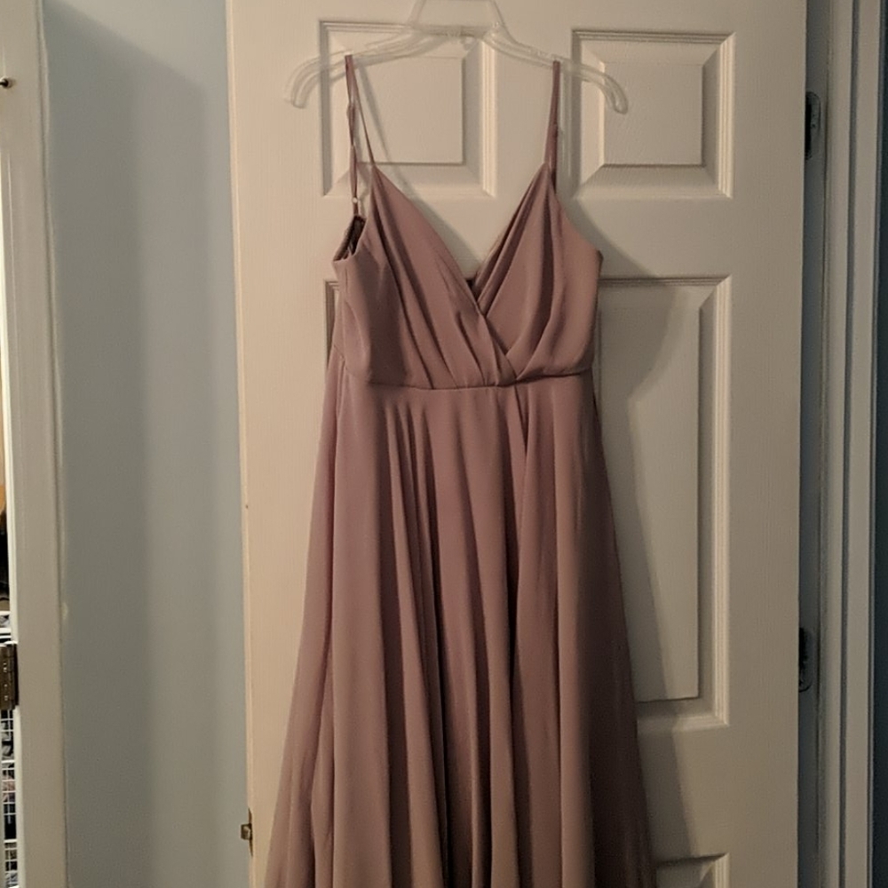 Grey Lulu's dress